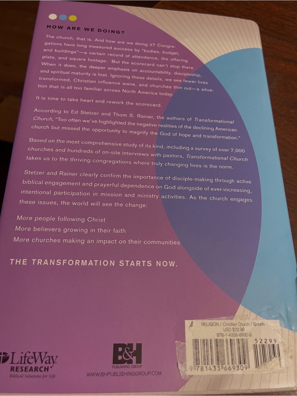 Transformational Church by Ed Stetzer & Thom S. Rainer